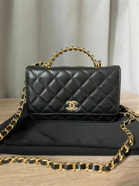 chanel woc top handle|chanel woc wallet.